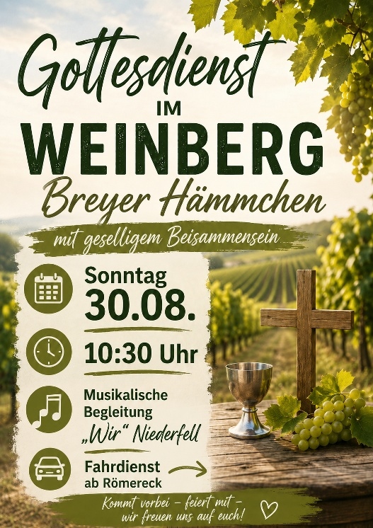Weinbergsmesse 30.08.2026